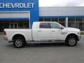 Pearl White - 3500 Limited Mega Cab 4x4 Photo No. 2