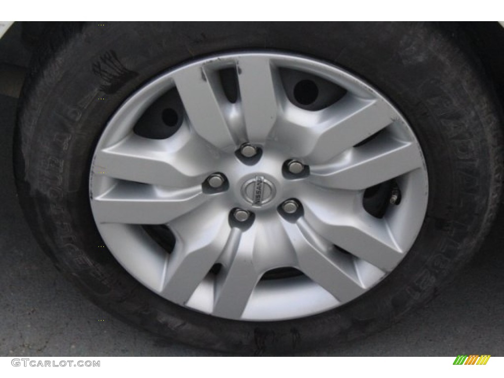 2012 Altima 2.5 S - Winter Frost White / Charcoal photo #12