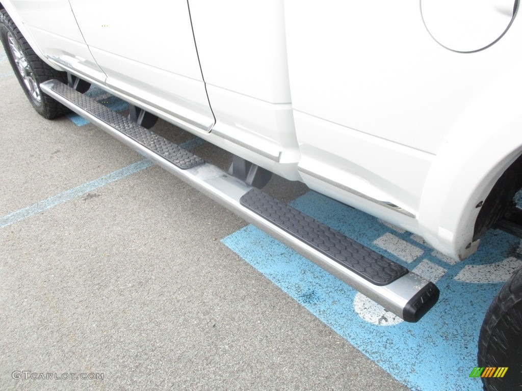 2017 3500 Limited Mega Cab 4x4 - Pearl White / Black photo #8