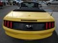 2017 Triple Yellow Ford Mustang EcoBoost Premium Convertible  photo #7