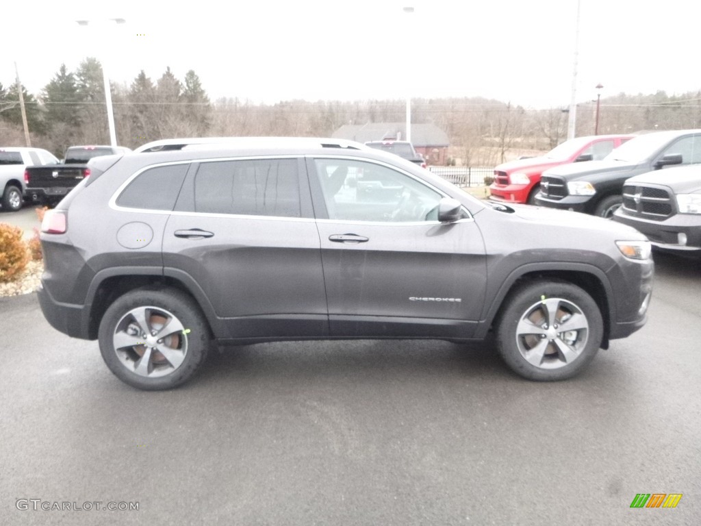 2019 Cherokee Limited 4x4 - Granite Crystal Metallic / Black photo #6