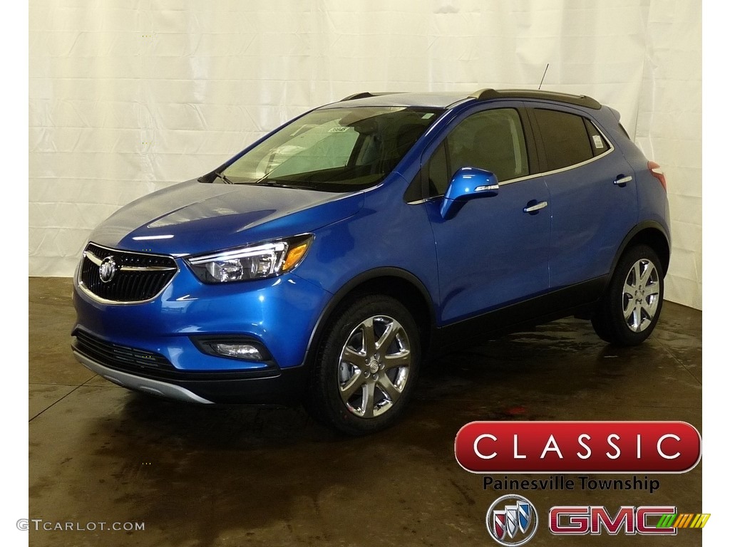 2018 Encore Preferred II AWD - Coastal Blue Metallic / Ebony photo #1
