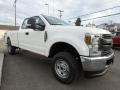 Oxford White - F250 Super Duty XLT SuperCab 4x4 Photo No. 4