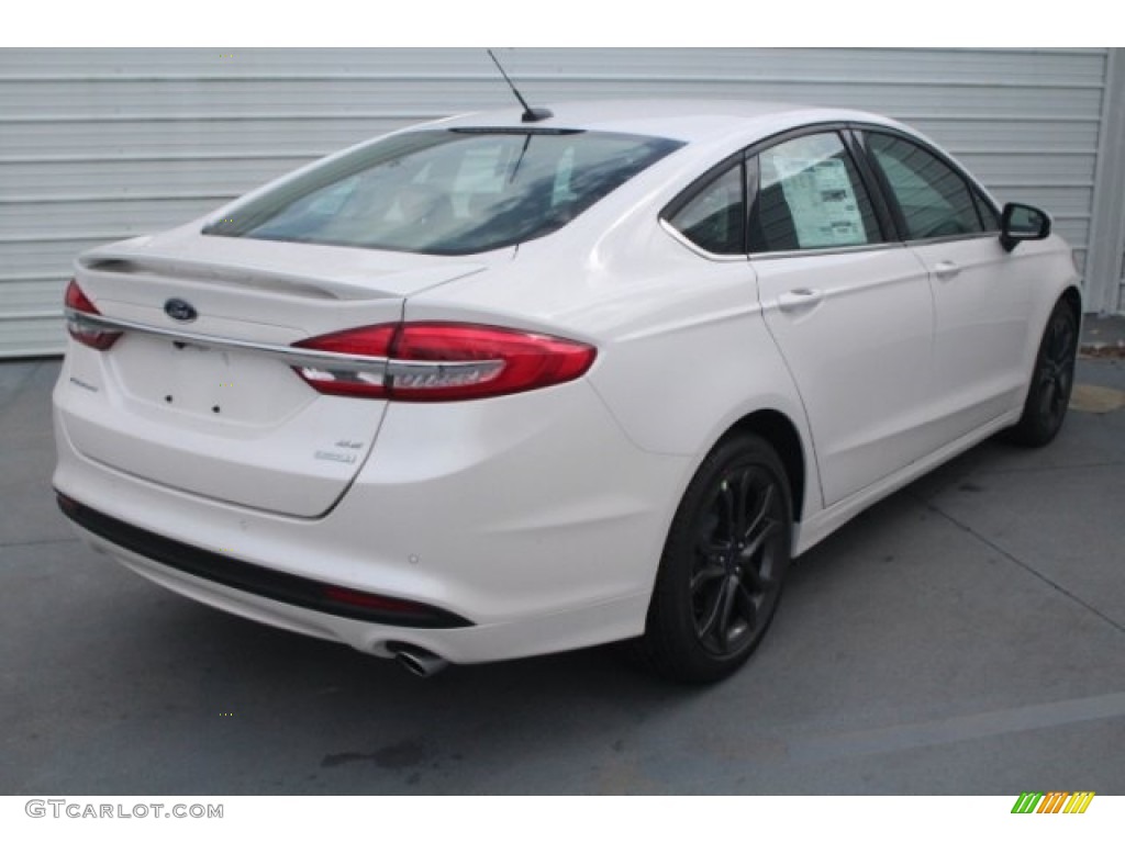 2018 Fusion SE - White Platinum / Ebony photo #9