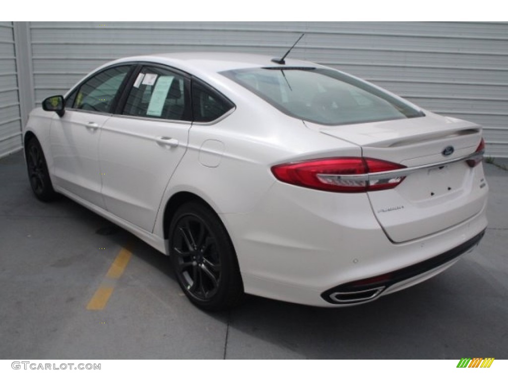 2018 Fusion SE - White Platinum / Ebony photo #7