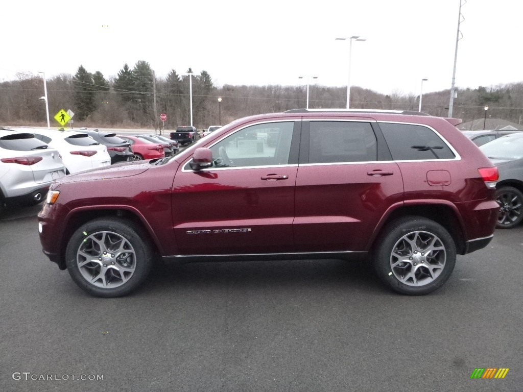 Velvet Red Pearl 2018 Jeep Grand Cherokee Limited 4x4 Exterior Photo #125570667