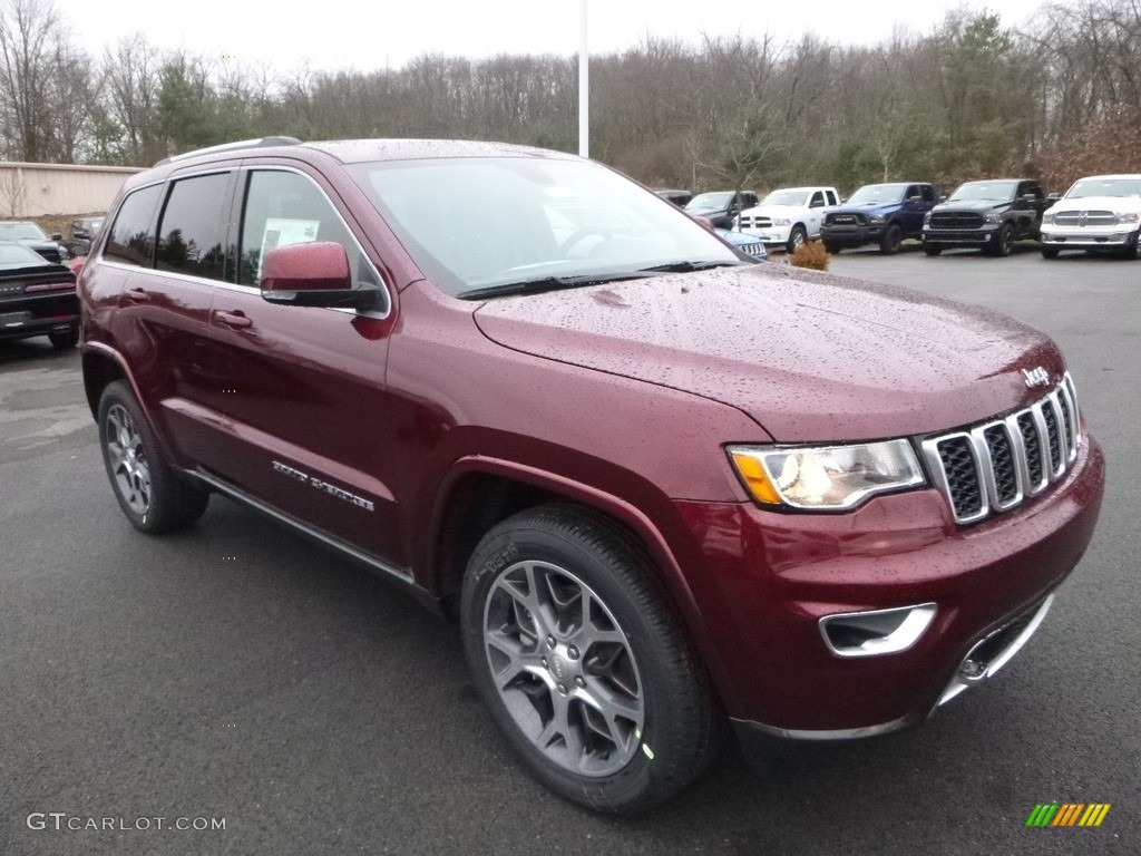Velvet Red Pearl 2018 Jeep Grand Cherokee Limited 4x4 Exterior Photo #125570814