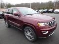 2018 Velvet Red Pearl Jeep Grand Cherokee Limited 4x4  photo #7