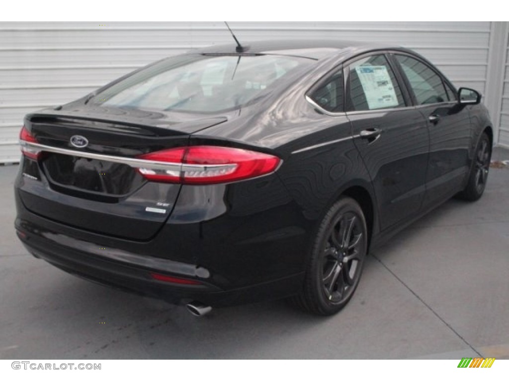 2018 Fusion SE - Shadow Black / Ebony photo #9