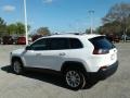 2019 Bright White Jeep Cherokee Latitude  photo #3