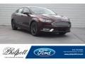 2018 Burgundy Velvet Ford Fusion SE  photo #1