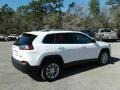 2019 Bright White Jeep Cherokee Latitude  photo #5