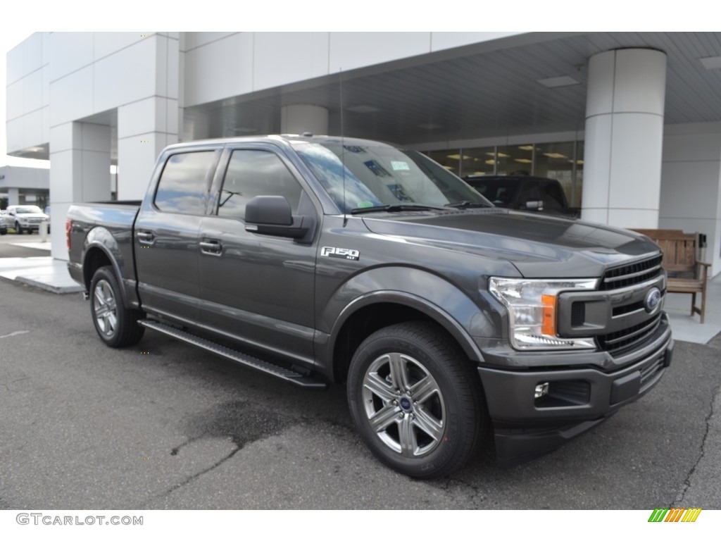 2018 F150 XLT SuperCrew - Magnetic / Earth Gray photo #1