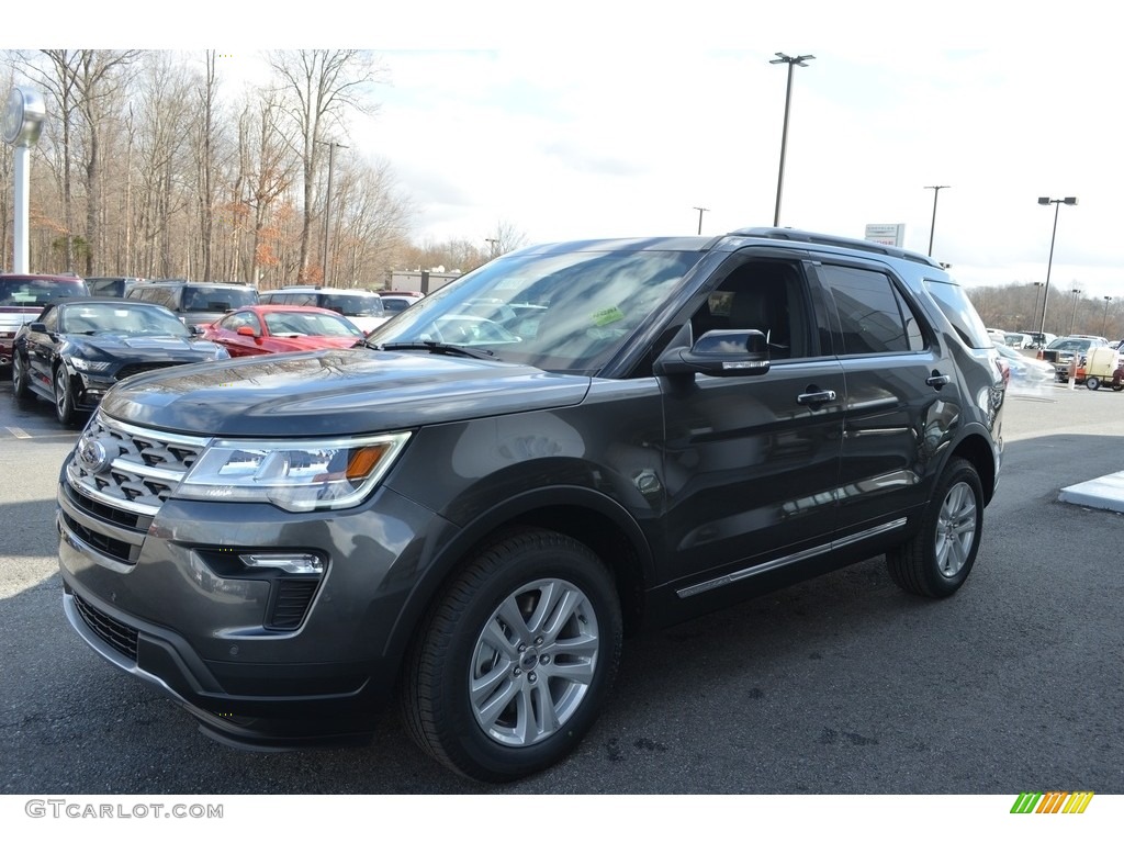 2018 Explorer XLT 4WD - Magnetic Metallic / Ebony Black photo #3