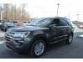 2018 Magnetic Metallic Ford Explorer XLT 4WD  photo #3