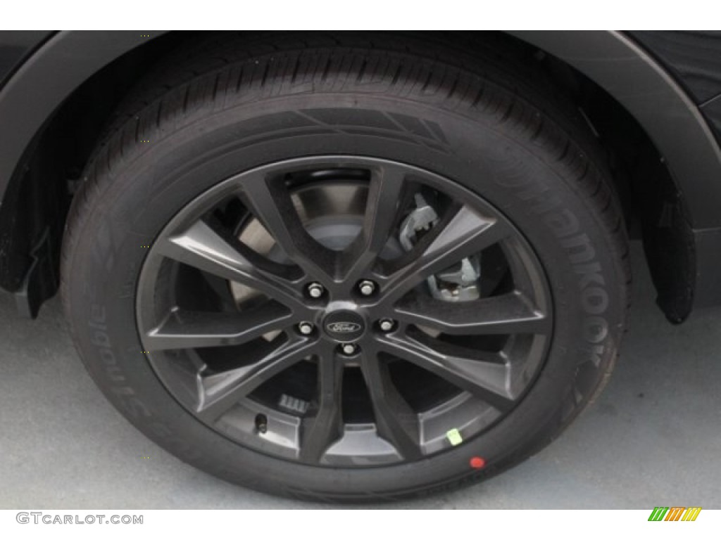 2018 Explorer XLT - Shadow Black / Ebony Black photo #5