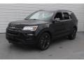 2018 Shadow Black Ford Explorer XLT  photo #3