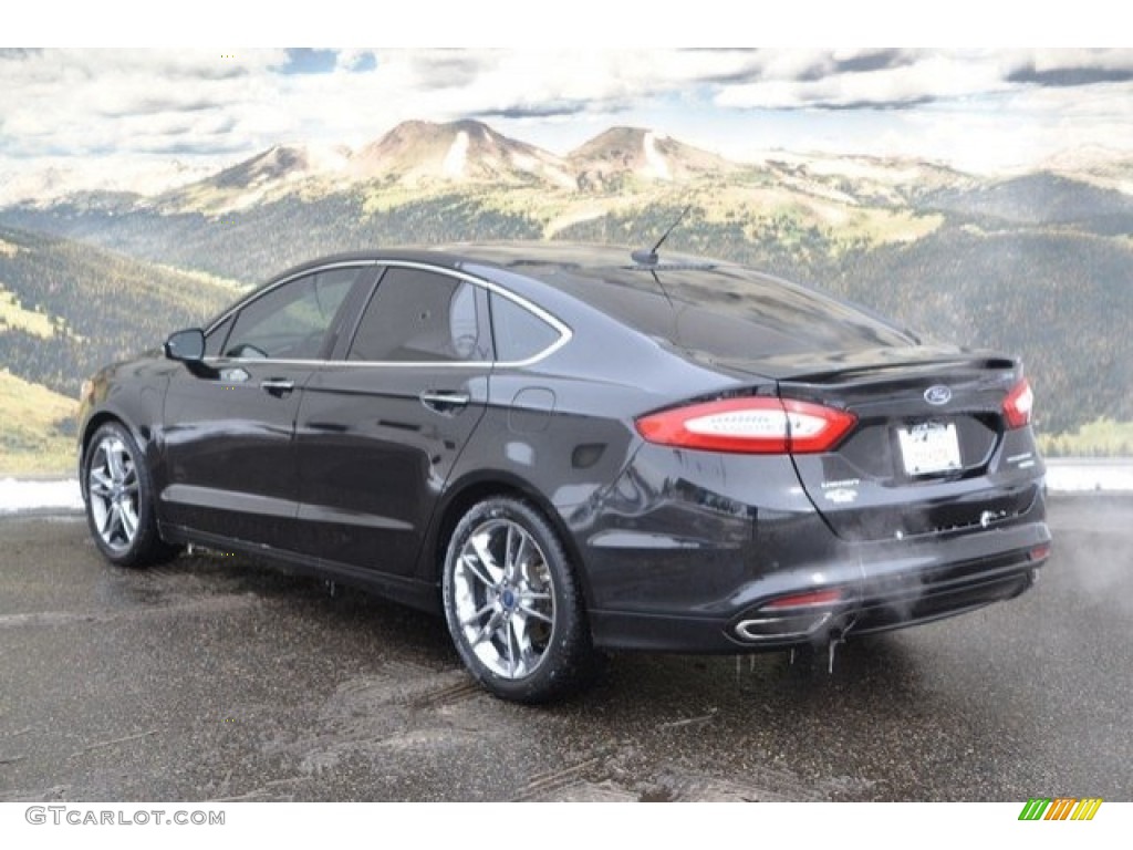 2013 Fusion Titanium - Tuxedo Black Metallic / Charcoal Black photo #8