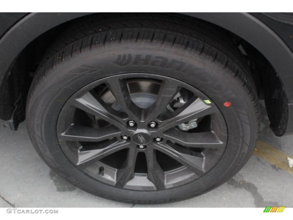2018 Explorer XLT - Shadow Black / Ebony Black photo #5
