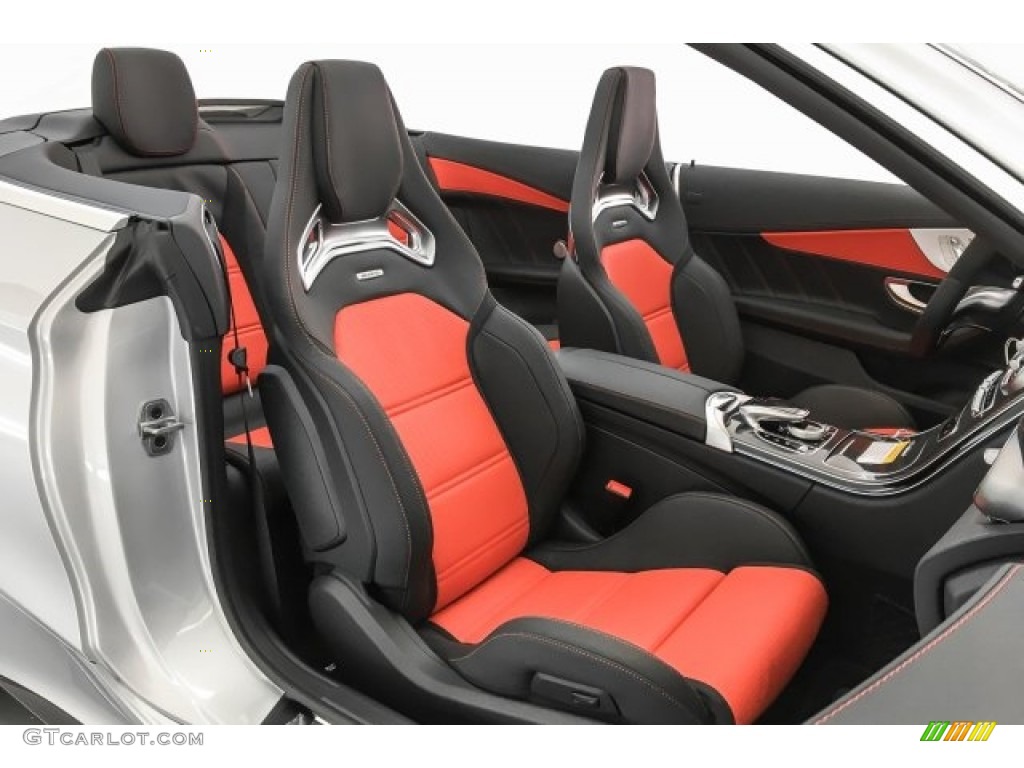 Red Pepper/Black Interior 2018 Mercedes-Benz C 63 S AMG Cabriolet Photo #125576934