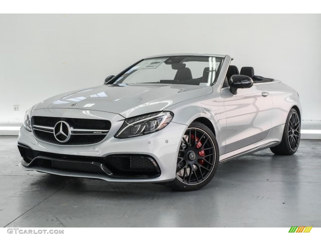 Iridium Silver Metallic 2018 Mercedes-Benz C 63 S AMG Cabriolet Exterior Photo #125577021