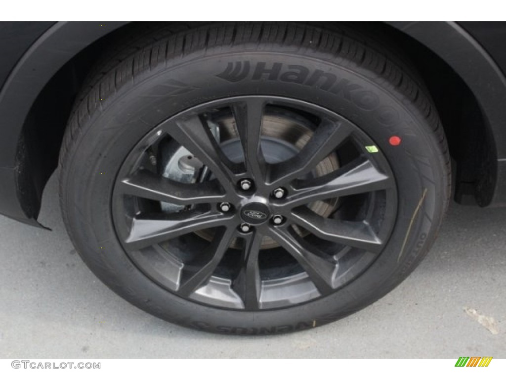 2018 Explorer XLT - Shadow Black / Ebony Black photo #4