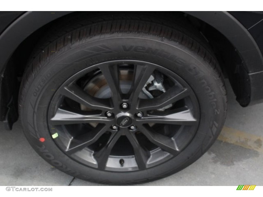 2018 Explorer XLT - Shadow Black / Ebony Black photo #5