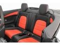 Red Pepper/Black Rear Seat Photo for 2018 Mercedes-Benz C #125577063