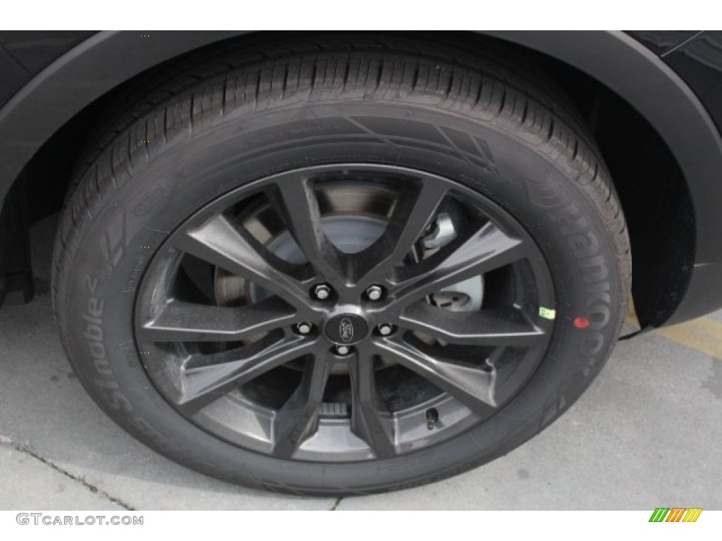 2018 Explorer XLT - Shadow Black / Ebony Black photo #10