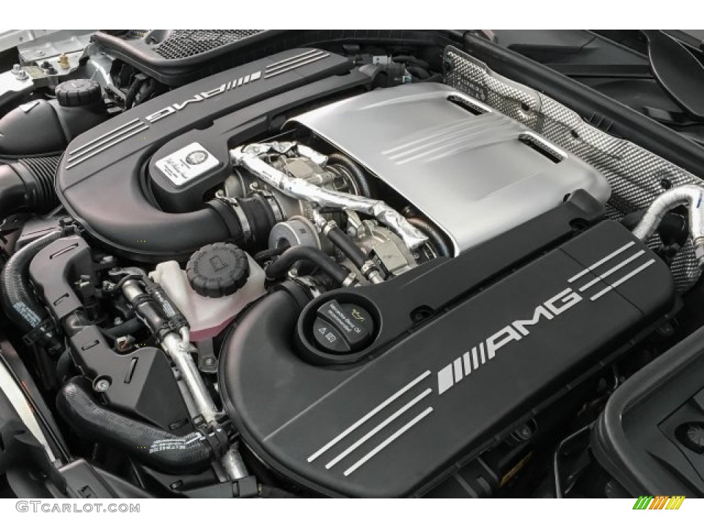 2018 Mercedes-Benz C 63 S AMG Cabriolet 4.0 Liter AMG biturbo DOHC 32-Valve VVT V8 Engine Photo #125577264