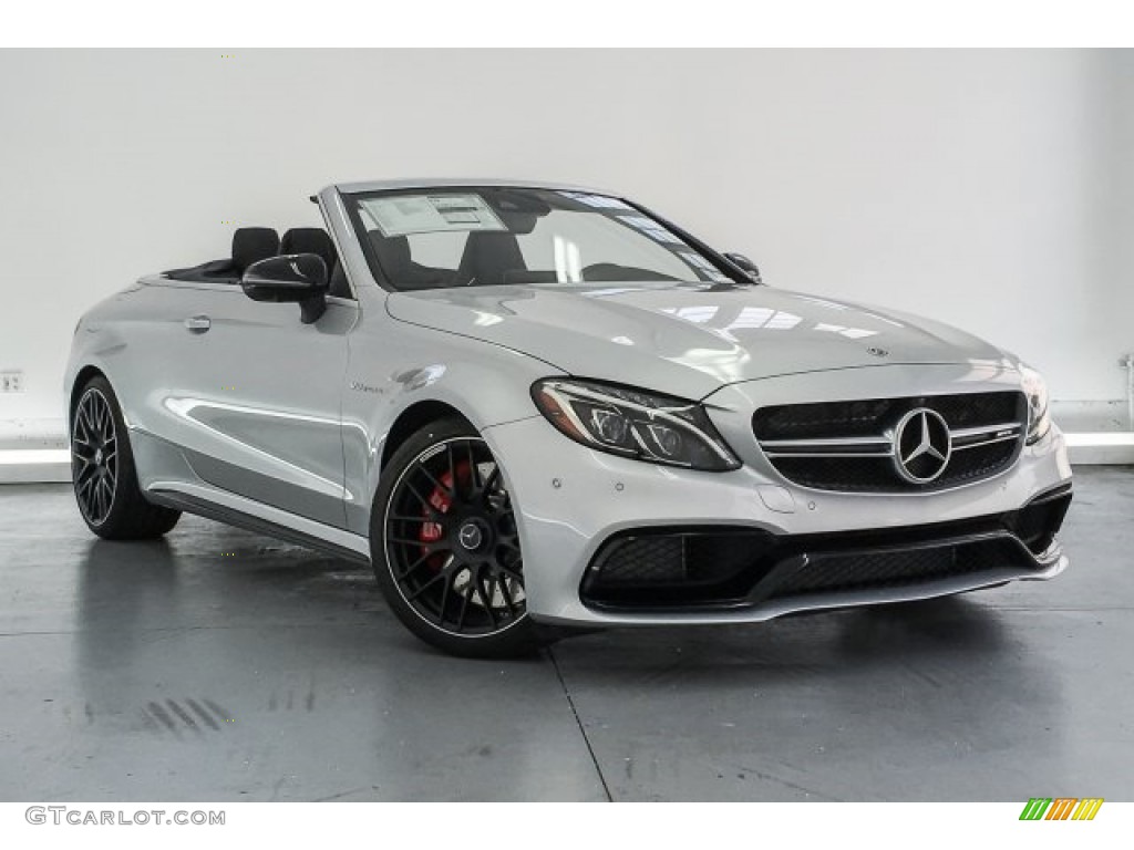 Iridium Silver Metallic 2018 Mercedes-Benz C 63 S AMG Cabriolet Exterior Photo #125577327