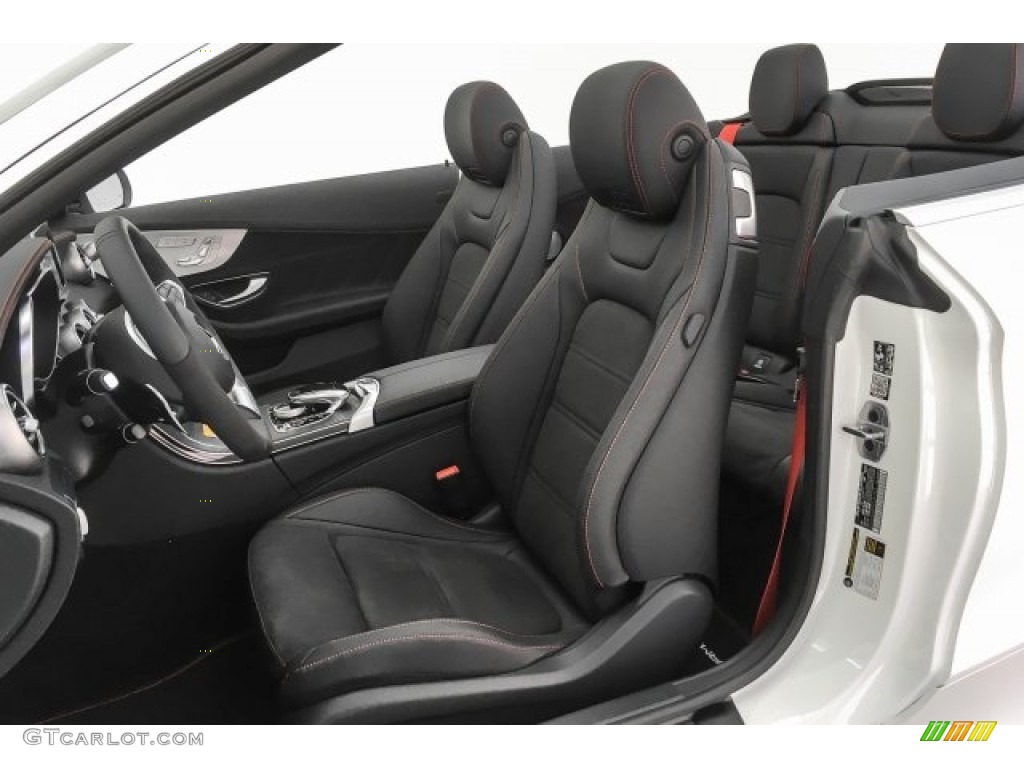 2018 Mercedes-Benz C 43 AMG 4Matic Cabriolet Front Seat Photo #125577411