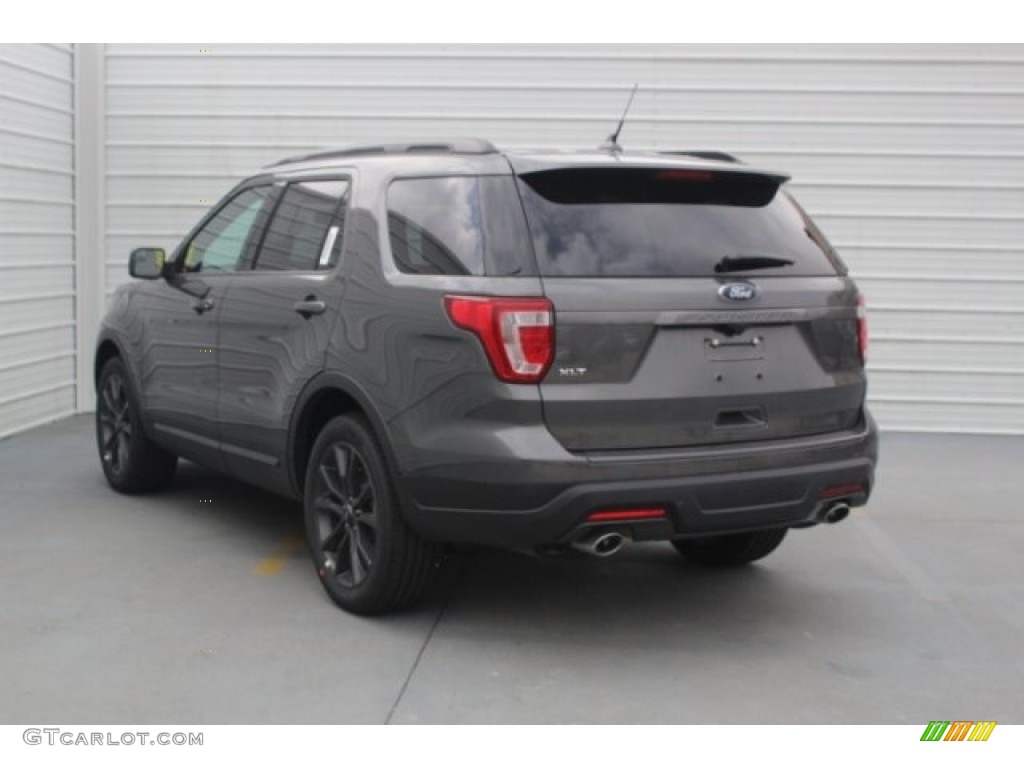 2018 Explorer XLT - Magnetic Metallic / Ebony Black photo #6