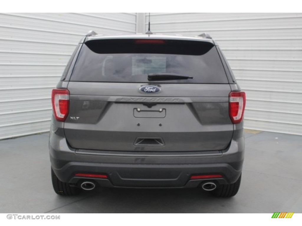 2018 Explorer XLT - Magnetic Metallic / Ebony Black photo #7