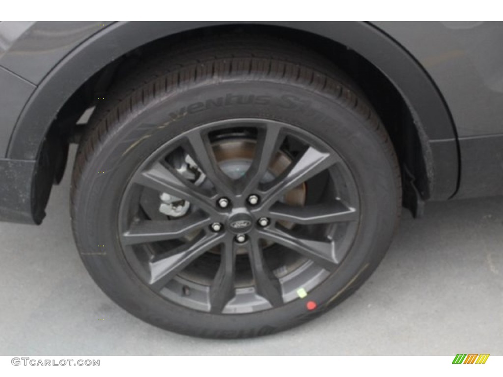 2018 Explorer XLT - Magnetic Metallic / Ebony Black photo #9