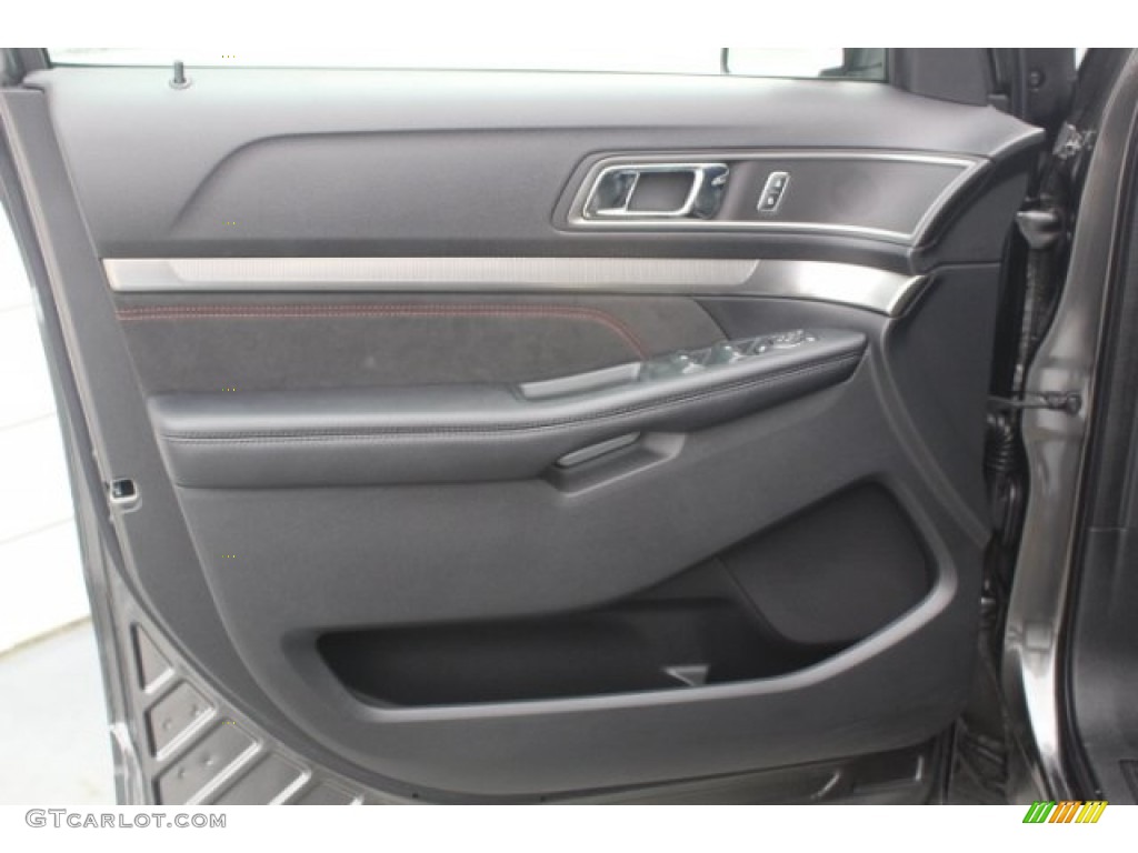 2018 Explorer XLT - Magnetic Metallic / Ebony Black photo #11