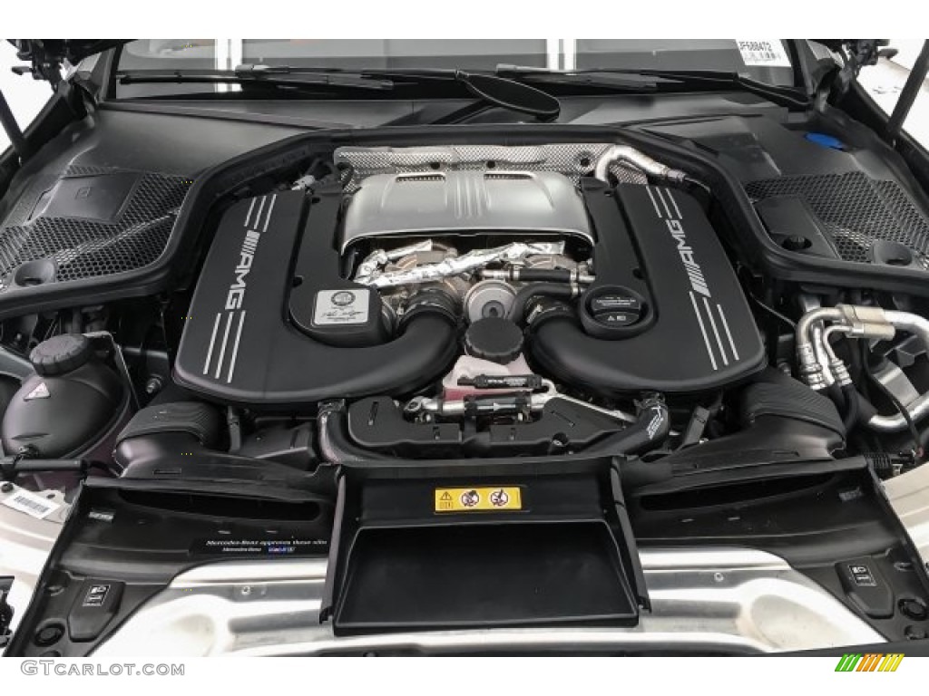 2018 Mercedes-Benz C 63 S AMG Coupe 4.0 Liter AMG biturbo DOHC 32-Valve VVT V8 Engine Photo #125578071