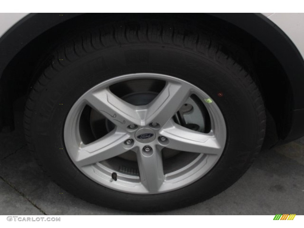 2018 Explorer XLT - White Platinum / Ebony Black photo #10