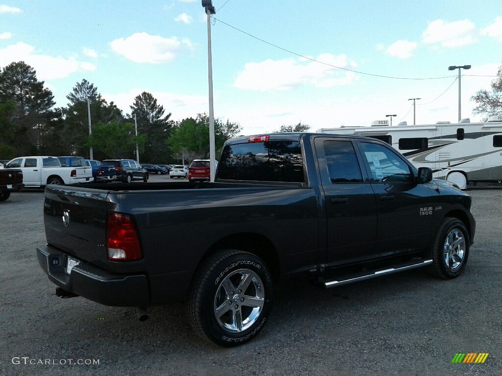 2018 1500 Express Quad Cab - Granite Crystal Metallic / Black/Diesel Gray photo #5