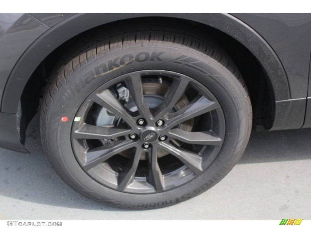 2018 Explorer XLT - Magnetic Metallic / Ebony Black photo #4