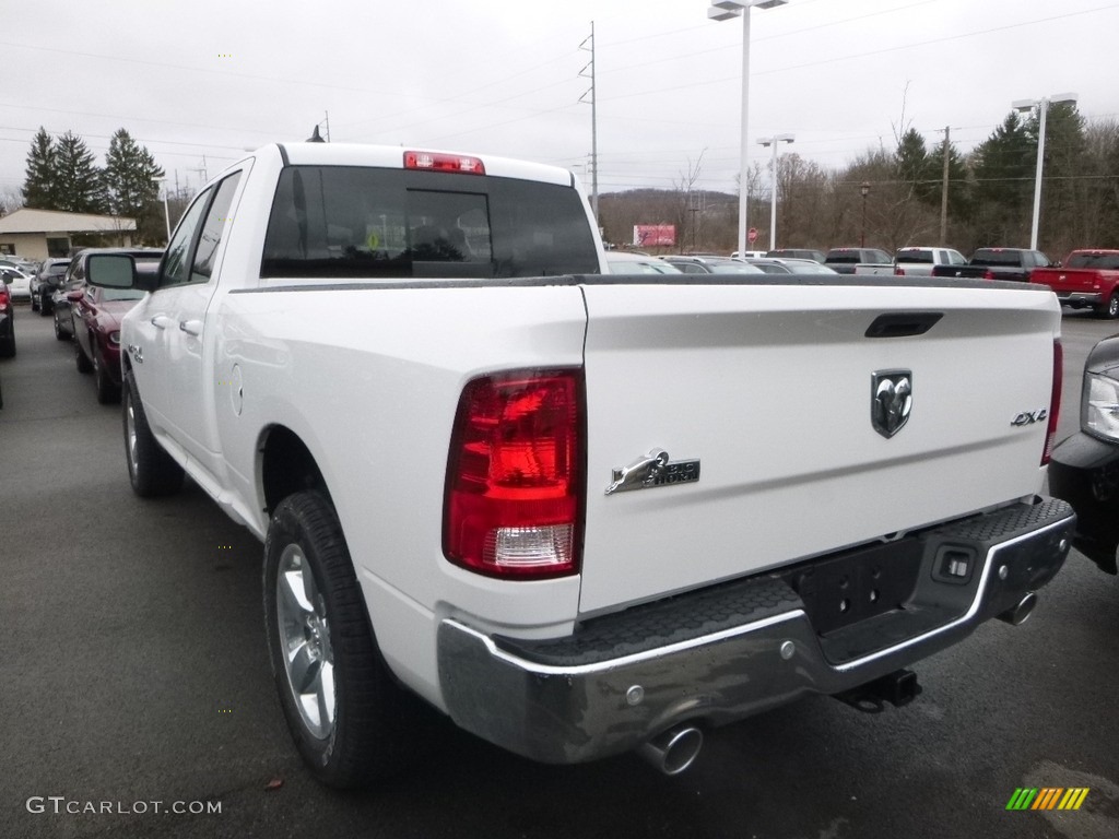 2018 1500 Big Horn Quad Cab 4x4 - Bright White / Black/Diesel Gray photo #3