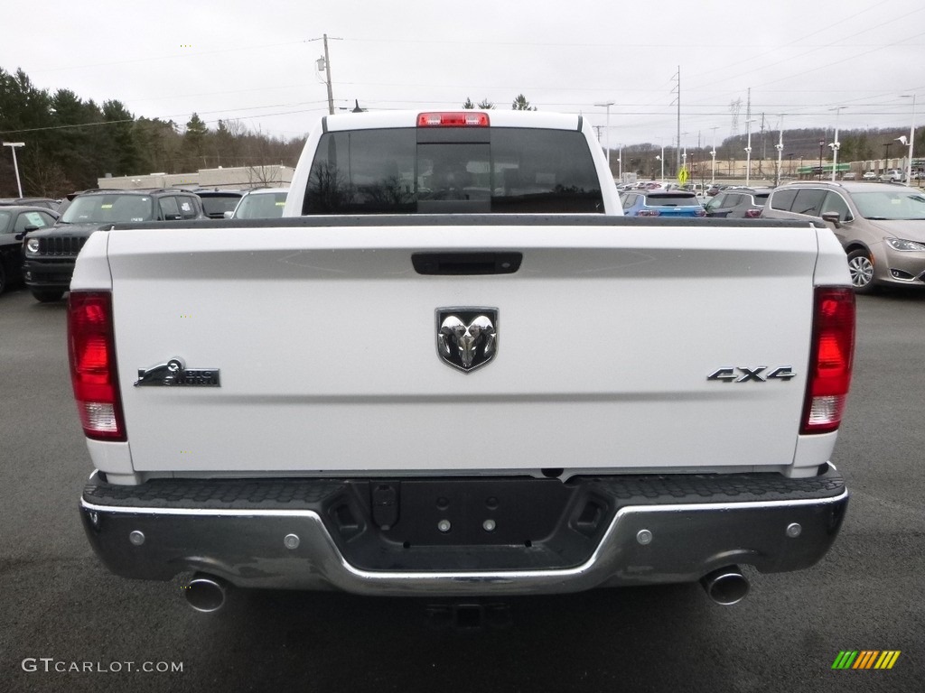 2018 1500 Big Horn Quad Cab 4x4 - Bright White / Black/Diesel Gray photo #4