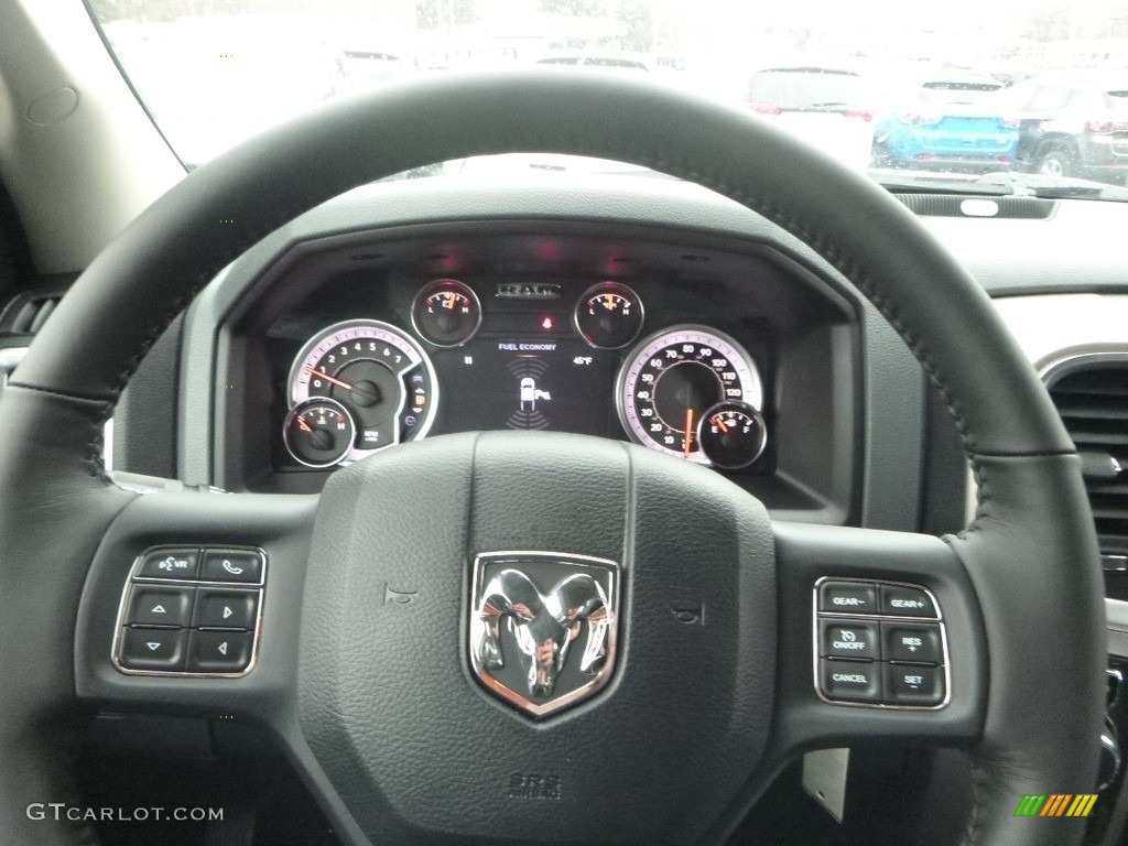 2018 1500 Big Horn Quad Cab 4x4 - Bright White / Black/Diesel Gray photo #20