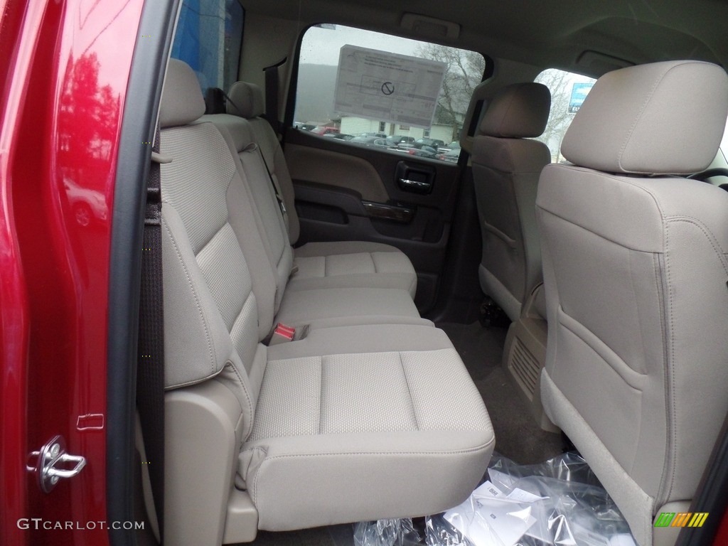 2018 Silverado 1500 LT Crew Cab 4x4 - Cajun Red Tintcoat / Cocoa Dune photo #46