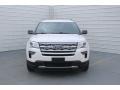 2018 White Platinum Ford Explorer XLT  photo #2