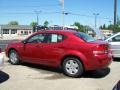 2008 Inferno Red Crystal Pearl Dodge Avenger SE  photo #2