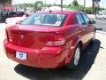 2008 Inferno Red Crystal Pearl Dodge Avenger SE  photo #6