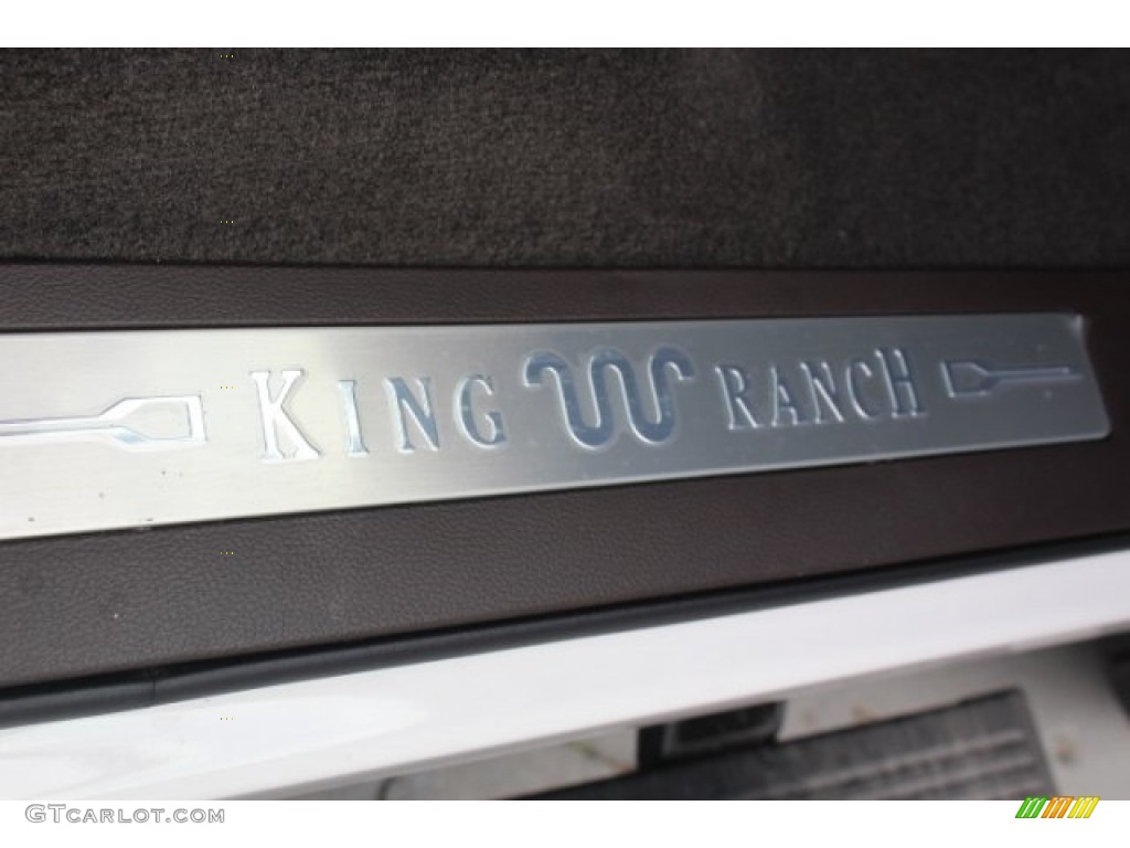 2018 F250 Super Duty King Ranch Crew Cab 4x4 - White Platinum Metallic / King Ranch Kingsville Java photo #35