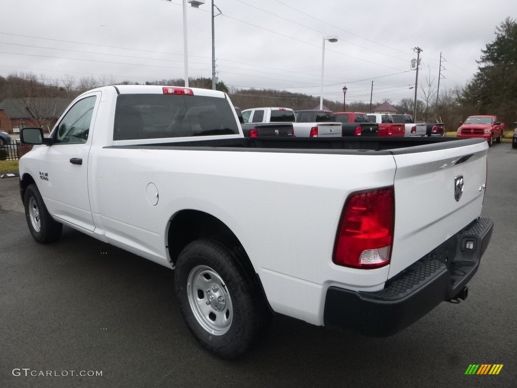 2018 1500 Tradesman Regular Cab 4x4 - Bright White / Black/Diesel Gray photo #3