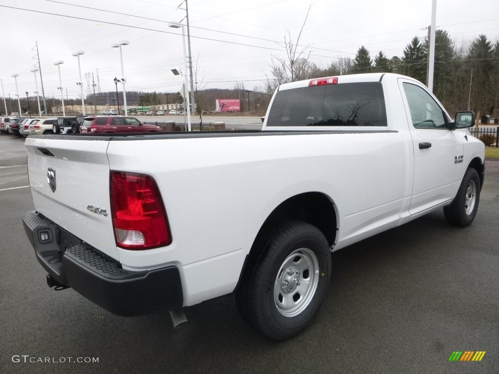 2018 1500 Tradesman Regular Cab 4x4 - Bright White / Black/Diesel Gray photo #5